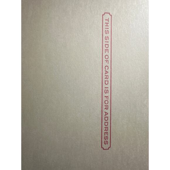 1930’s 2¢ Benjamin Franklin United States Postal Card NEVER USED - Picture 4 of 5